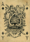 Vintage Playing Card Print - Ace of Spades Free Gift!