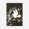 White Peace Dove Christmas Print