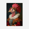 Christmas Turkey Animal Portrait Print