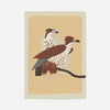 Birds of Prey Illustration Print by Elena Pavlovna Gertik