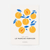 Paris Farmers Market Peaches Print