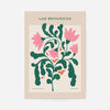 Las Botanicas Illustrated Flower Roses Print