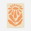 Simple Daisy Shape Flower Print