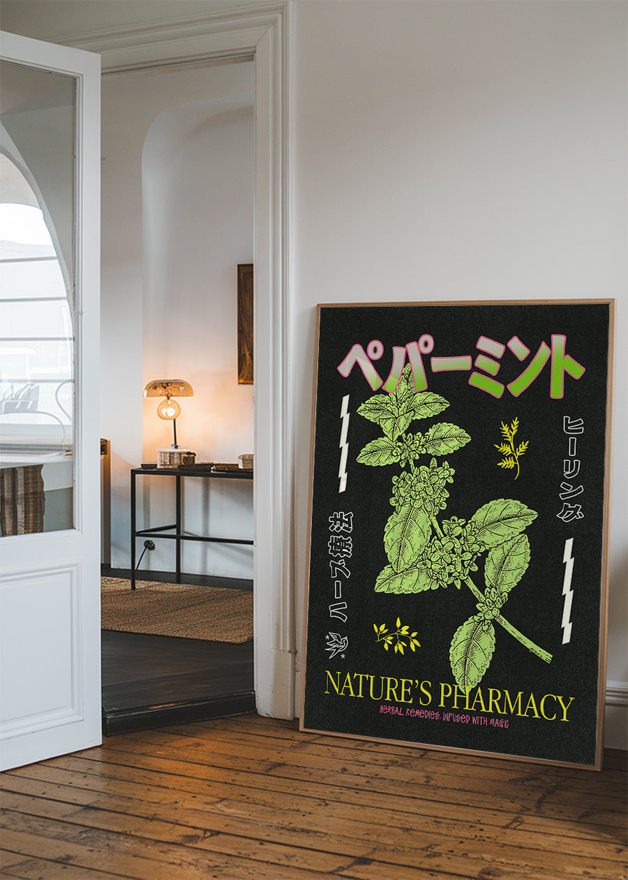 Japanese Nature's Pharmacy Poster Print