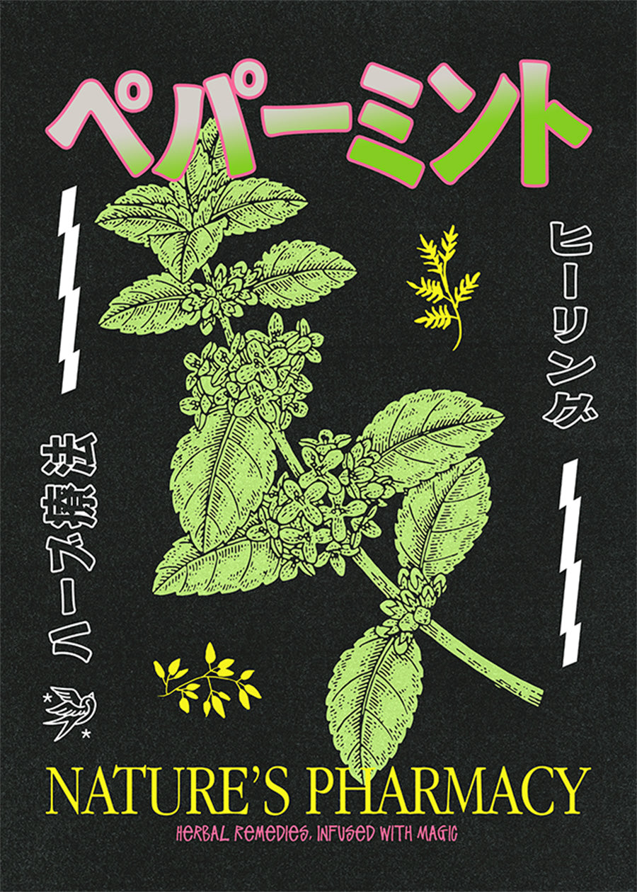 Japanese Nature's Pharmacy Poster Print