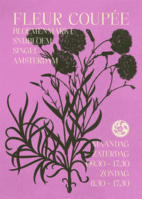 Cut Flowers Amsterdam Market Print