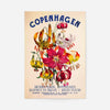 Copenhagen Vintage Bouquet Floral Poster Print