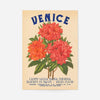 Venice Vintage Bouquet Floral Poster Print