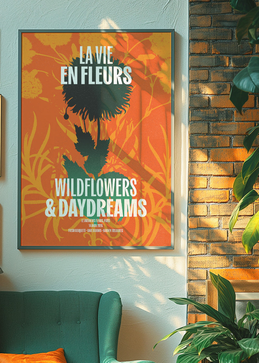 Wildflowers & Daydreams Poster Print