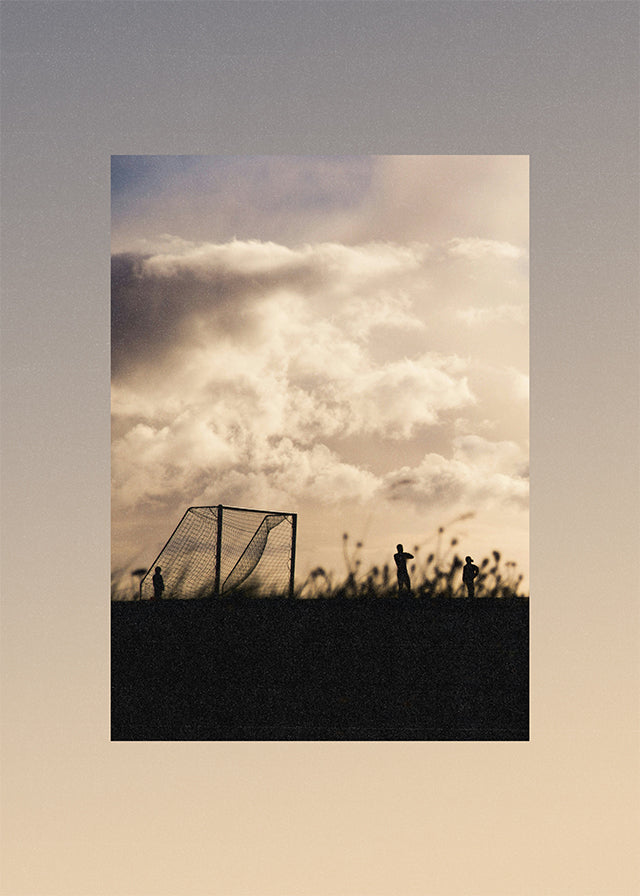Football Goal Photography Print