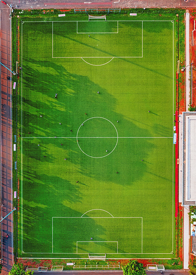 Football Pitch Photography Print
