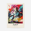 Abstract Renaissance Painting Football Beautiful Game Print