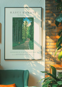 Hasui Kawase Road To Nikko Exhibition Poster Print 1