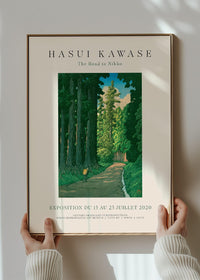 Hasui Kawase Road To Nikko Exhibition Poster Print 1