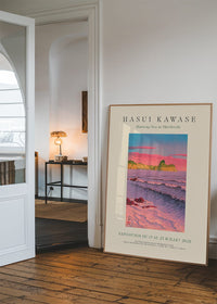 Hasui Kawase Morning Sea Exhibition Poster Print 1