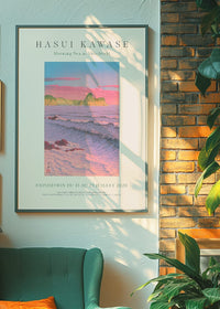Hasui Kawase Morning Sea Exhibition Poster Print 1