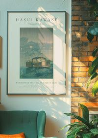 Hasui Kawase Shuzenji in the Rain Exhibition Poster Print