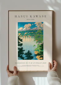 Hasui Kawase Akisu Lake Exhibition Poster Print