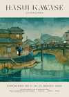 Hasui Kawase Shinagawa Exhibition Poster Print