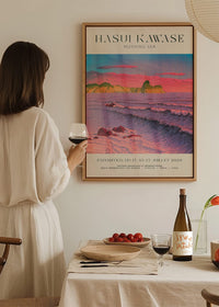 Hasui Kawase Morning Sea Exhibition Poster Print 2