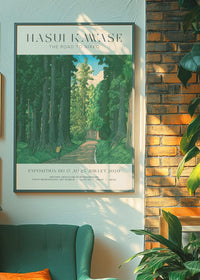 Hasui Kawase Road To Nikko Exhibition Poster Print 2