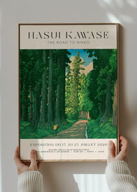 Hasui Kawase Road To Nikko Exhibition Poster Print 2