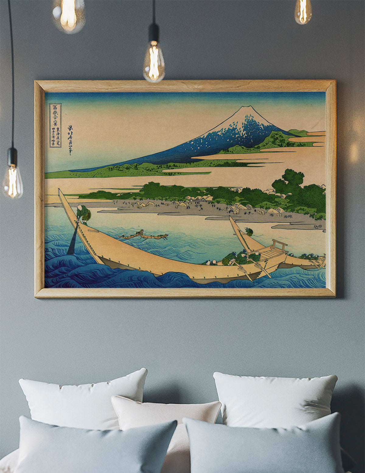 Tōkaidō ejiri tago no ura ryakuzu by Katsushika Hokusai