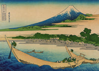 Tōkaidō ejiri tago no ura ryakuzu by Katsushika Hokusai
