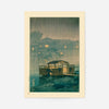 Shuzenji in the Rain By Hasui Kawase