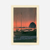 Harbour Sunset By Hasui Kawase
