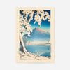Clearing after Snowfall on Mt. Fuji Print by Hasui Kawase