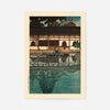 A Section of Byodo-in Temple, Uji Print by Hasui Kawase