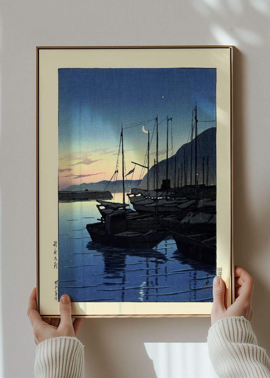Morning in Beppu by Hasui Kawase