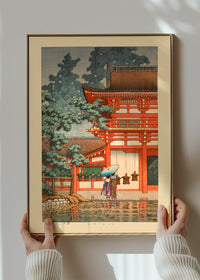 Kasuga Shrine in Nara Print by Hasui Kawase