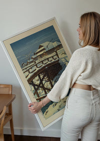 Ono in Mito Print by Hasui Kawase