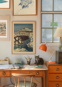 Ono in Mito Print by Hasui Kawase