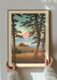 Evening at Tagonoura Print by Hasui Kawase