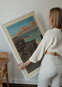 Namikiri in Shima Print by Hasui Kawase
