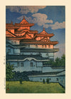 Shirasagi Castle Print by Hasui Kawase