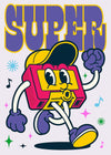 Super Cartoon Kids Print