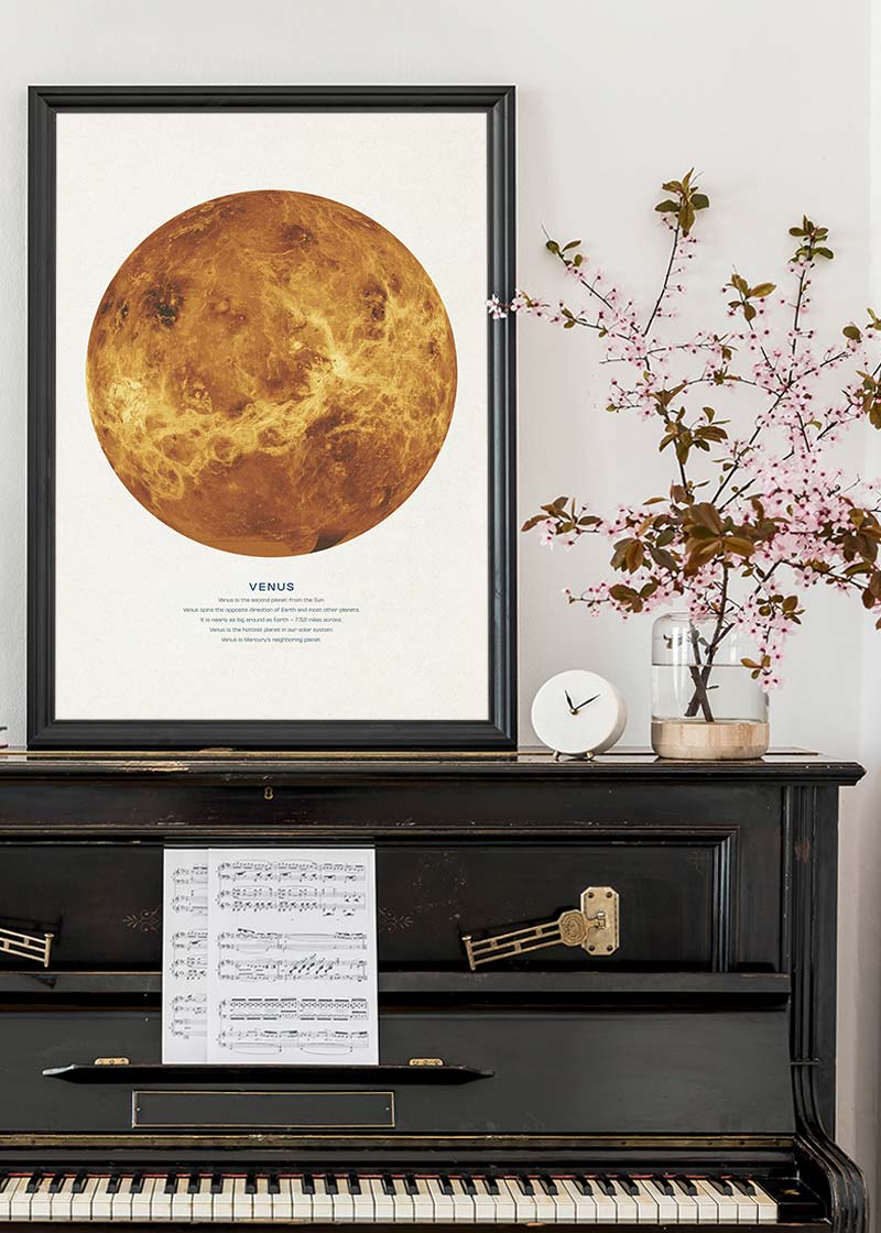 Venus Educational Kids Planet Poster