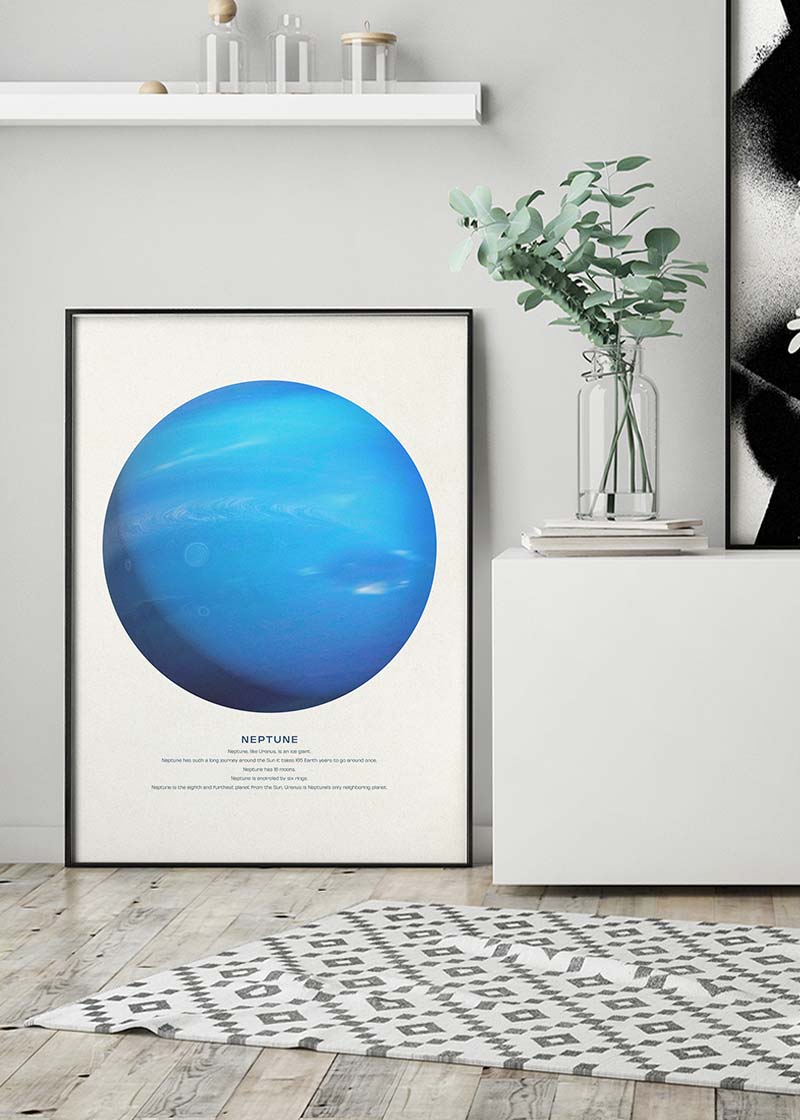 Neptune Educational Kids Planet Poster