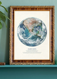 Earth Educational Kids Planet Poster