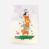 Pile of Animals Kids Illustration Print