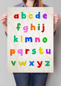 Basic Alphabet Kids Print