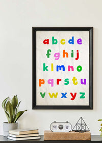 Basic Alphabet Kids Print