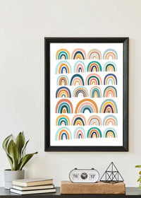 Pastel Rainbows Kids Print