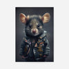 Mouse Punk Kids Animal Portrait Print
