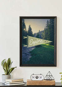 Explore Pennant Print