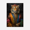 Rainbow Tiger Animal Portrait Print